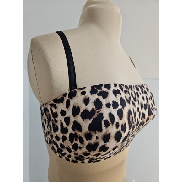Victoria’s Secret Multiway Bra Animal Print Size Womens Large Wireless - Picture 9 of 16